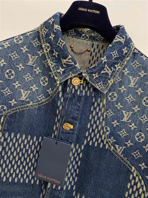 lv jeansjacke|louis vuitton jeans for sale.